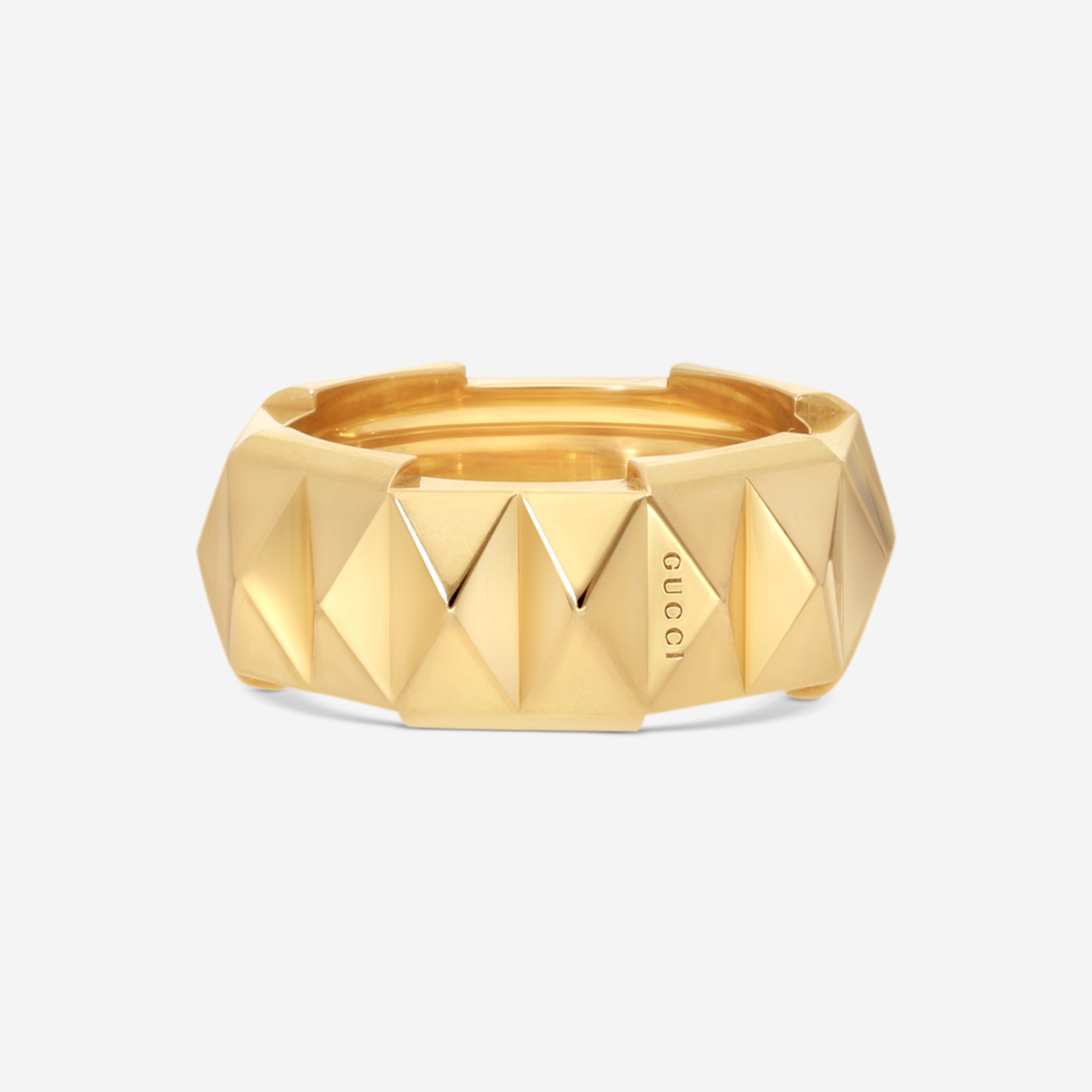 Gucci Link to Love 18K Yellow Gold Ring YBC702379001 MSRP $3250 - THE SOLIST