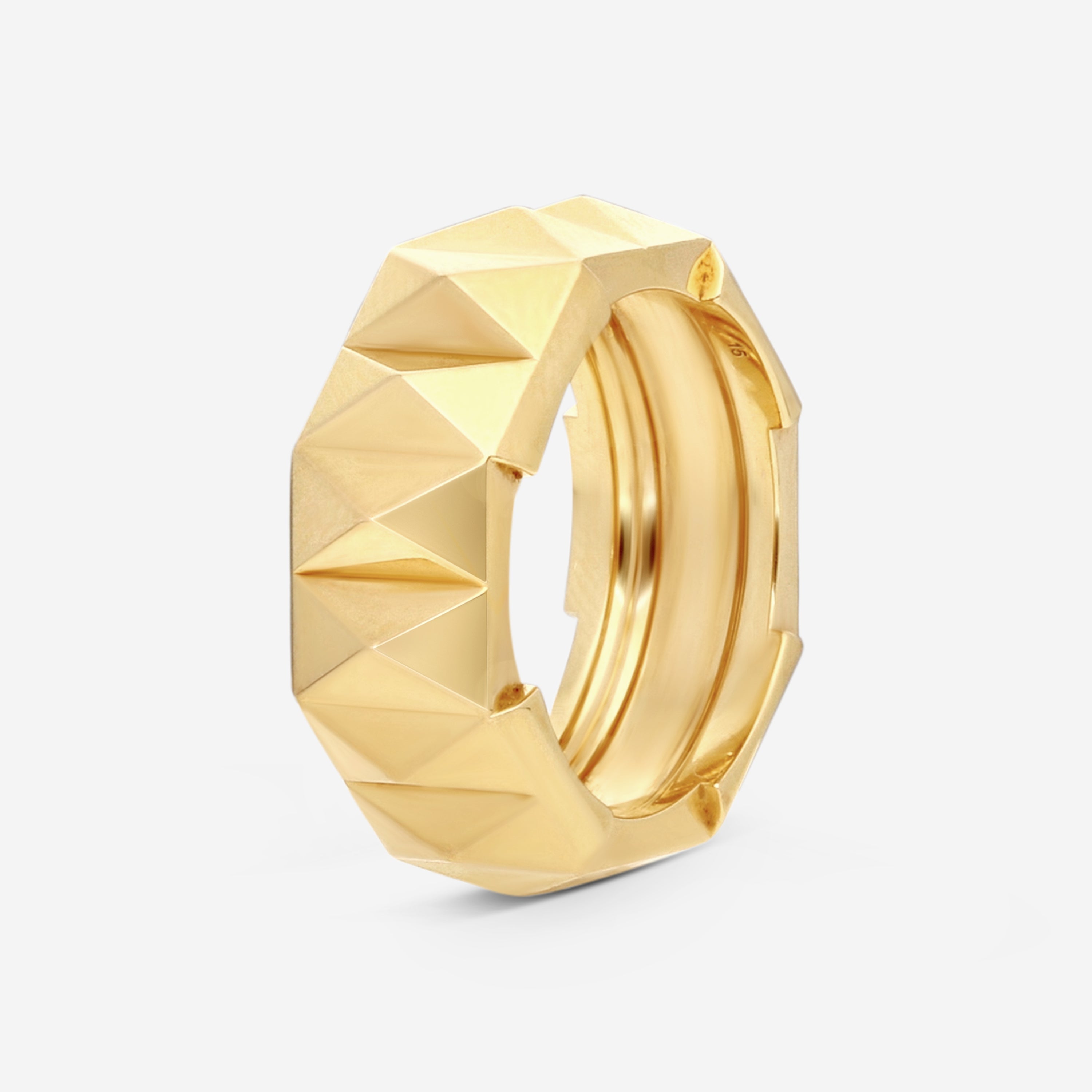 Gucci Link to Love 18K Yellow Gold Ring YBC702379001 MSRP $3250 - THE SOLIST