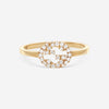 Gucci 18K Yellow Gold & Diamond Ring YBC729412002012 MSRP $1,800 - THE SOLIST