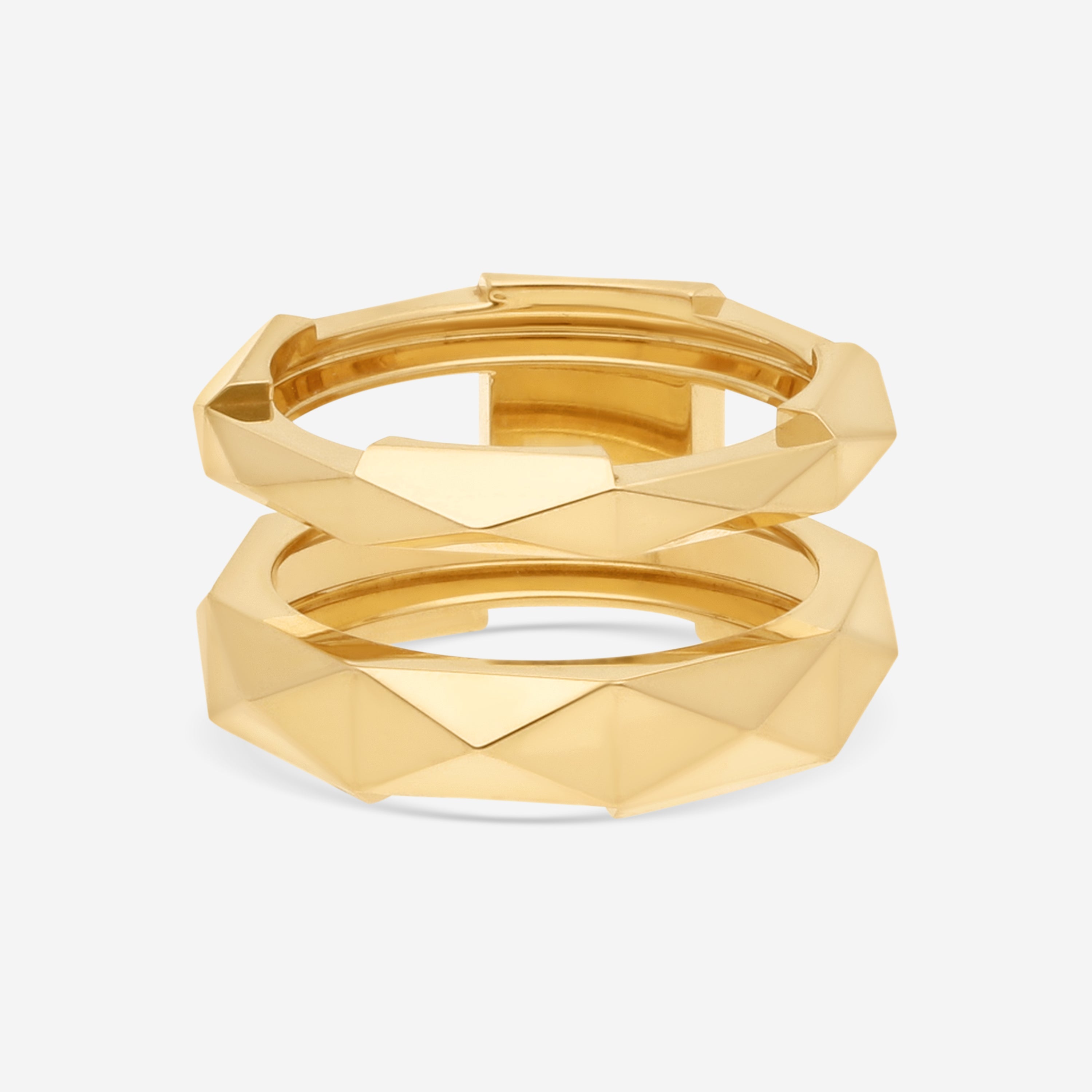 Gucci Link to Love 18K Yellow Gold Ring YBC745657001017 MSRP $3,980 - THE SOLIST