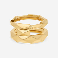 Gucci Link to Love 18K Yellow Gold Ring YBC745657001017 MSRP $3,980 - THE SOLIST