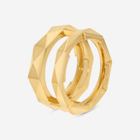 Gucci Link to Love 18K Yellow Gold Ring YBC745657001017 MSRP $3,980 - THE SOLIST