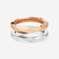 Gucci Link to Love 18K Rose and White Gold YBC745696001016 MSRP $3,750 - THE SOLIST