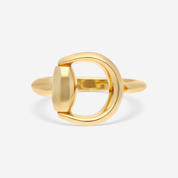 Gucci Horsebit 18K Yellow Gold Ring YBC795651001010 - THE SOLIST