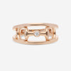 Gucci Horsebit 18K Rose Gold Diamond Ring YBC796191001013 - THE SOLIST