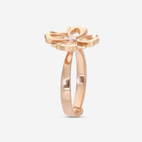 Gucci 18K Rose Gold Ring Diamond Flower Ring YBC796245001014 MSRP $2,250 - THE SOLIST