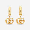 Gucci GG Running 18K Yellow Gold Earrings YBD58201700100U MSRP $2,980 - THE SOLIST
