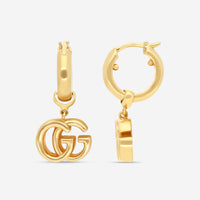 Gucci GG Running 18K Yellow Gold Earrings YBD58201700100U MSRP $2,980 - THE SOLIST