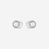 Gucci GG 18K White Gold Stud Earrings MSRP $850 YBD65221900200U - THE SOLIST