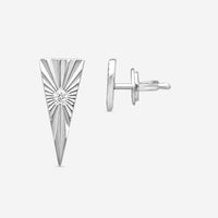 Gucci Icon 18K White Gold and Diamond Stud Earrings MSRP $1,210 YBD66206700100U - THE SOLIST