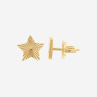 Gucci Icon 18K Yellow Gold Stud Earrings YBD66206800100U MSRP $910 - THE SOLIST