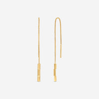 GUCCI - Link to love earrings in 18kt yellow gold - YBD66211500100U - THE SOLIST