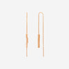 Gucci Link to Love 18K Rose Gold Drop Earrings MSRP $1,450 YBD66211500200U - THE SOLIST