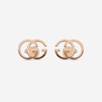 Gucci GG Running 18K Rose Gold Earrings YBD70280100100U MSRP $750 - THE SOLIST
