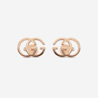 Gucci GG Running 18K Rose Gold Earrings YBD70280100100U MSRP $750 - THE SOLIST