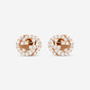 Gucci 18K Rose Gold & Diamond Stud Earrings YBD72940800100U MSRP $3,250 - THE SOLIST