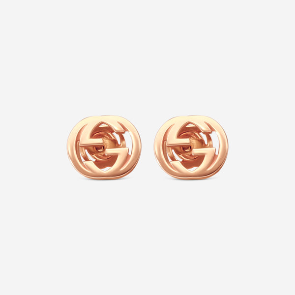 Gucci 18K Rose Gold Earrings YBD74854300100U MSRP $1,100 - THE SOLIST