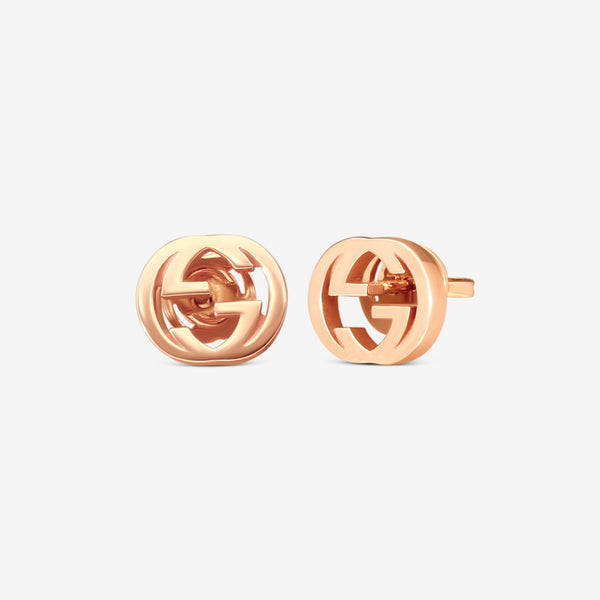 Gucci 18K Rose Gold Earrings YBD74854300100U MSRP $1,100 - THE SOLIST