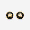 Gucci 18K Yellow Gold Onyx Stud Earrings YBD78655400100U - THE SOLIST