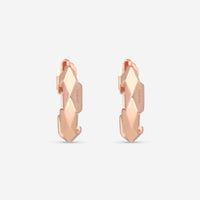 Gucci Link to Love 18K Rose Gold Hoop Earrings YBD78672700100U MSRP $2,100 - THE SOLIST