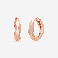 Gucci Link to Love 18K Rose Gold Hoop Earrings YBD78672700100U MSRP $2,100 - THE SOLIST