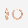 Gucci Link to Love 18K Rose Gold Hoop Earrings YBD78672700100U MSRP $2,100 - THE SOLIST