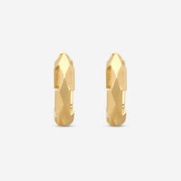 Gucci Link to Love 18K Yellow Gold Hoop Earrings MSRP $2,250 YBD786727002 - THE SOLIST