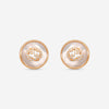 Gucci GG 18K Rose Gold Mother of Pearl and Diamond Stud Earrings YBD786746001 MSRP $3,550 - THE SOLIST