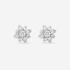 Gucci Flower 18K White Gold and Diamond Small Earrings YBD79619600100U MSRP $3,750 - THE SOLIST
