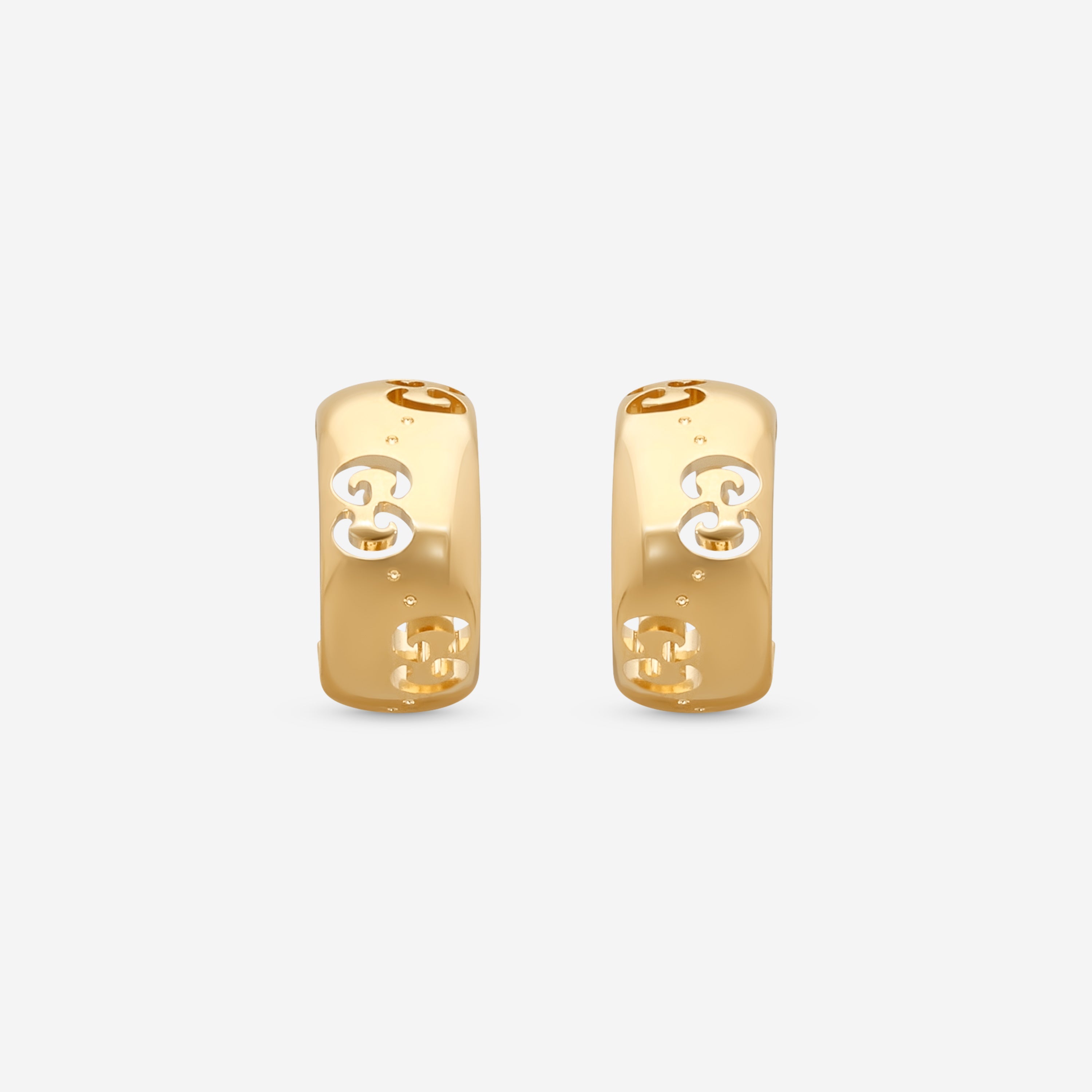 Gucci Icon 18K Yellow Gold Earrings MSRP $2,400 YBD80436100100U - THE SOLIST