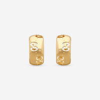 Gucci Icon 18K Yellow Gold Earrings MSRP $2,400 YBD80436100100U - THE SOLIST