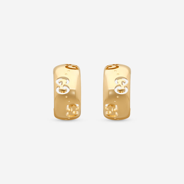 Gucci Icon 18K Yellow Gold Earrings MSRP $2,400 YBD80436100100U - THE SOLIST