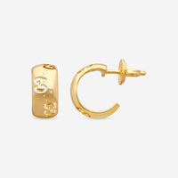 Gucci Icon 18K Yellow Gold Earrings MSRP $2,400 YBD80436100100U - THE SOLIST