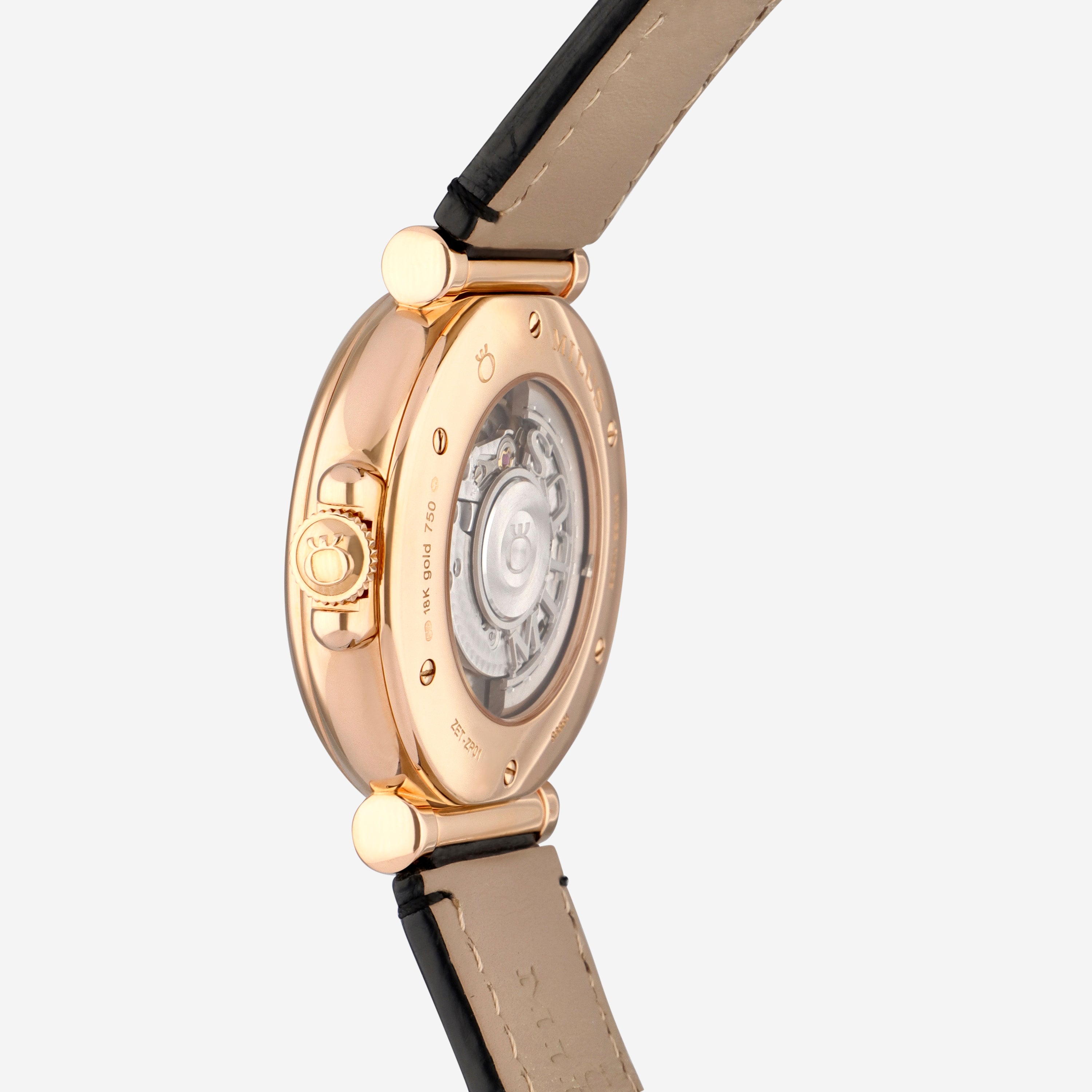 Milus Zetios Chronograph 18K Rose Gold 42mm Automatic Men's Watch ZET-ZP01