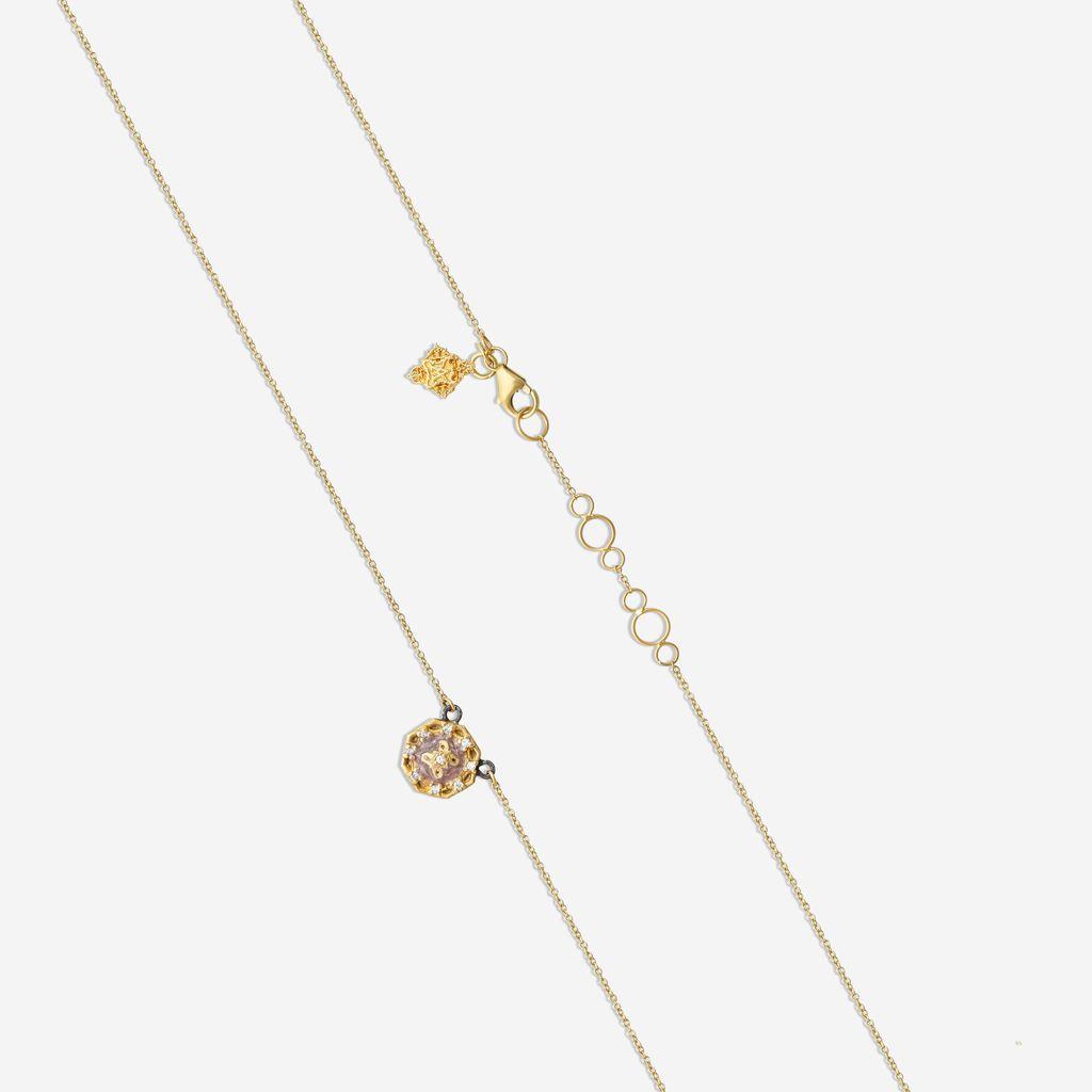 Armenta 18K Yellow Gold & Grey Sterling Silver Multi-Gemstone Necklace 20633