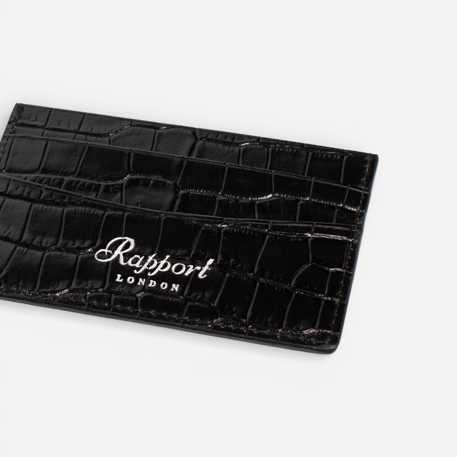 Rapport Director’s Range Black Leather Credit Card Holder D334 - THE SOLIST
