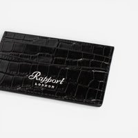 Rapport Director’s Range Black Leather Credit Card Holder D334 - THE SOLIST