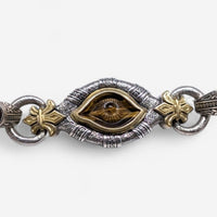 Konstantino Sterling Silver & Bronze Tiger Eye Bracelet BKJ663-300-134-BR