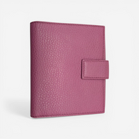 Salvatore Ferragamo Women's 627819 Pink Gancini Bifold Wallet MSRP $617 - THE SOLIST