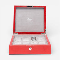 Rapport Brompton Red Leather Eight Watch Box L267 - THE SOLIST