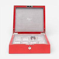 Rapport Brompton Red Leather Eight Watch Box L267 - THE SOLIST