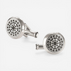 Montblanc 114774 Urban Spirit Steel & Black Onyx Round Cufflinks MSRP $350 - THE SOLIST