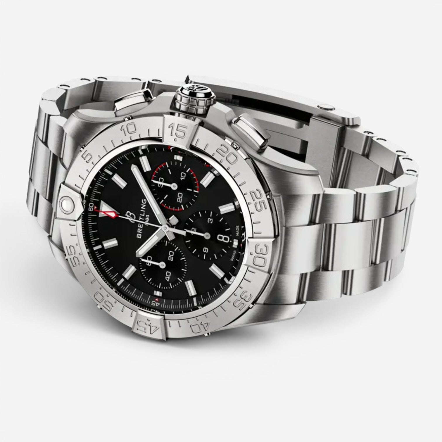 Breitling Avenger B01 Chronograph 44mm Stainless Steel Automatic Men's Watch AB0147101B1A1 - THE SOLIST