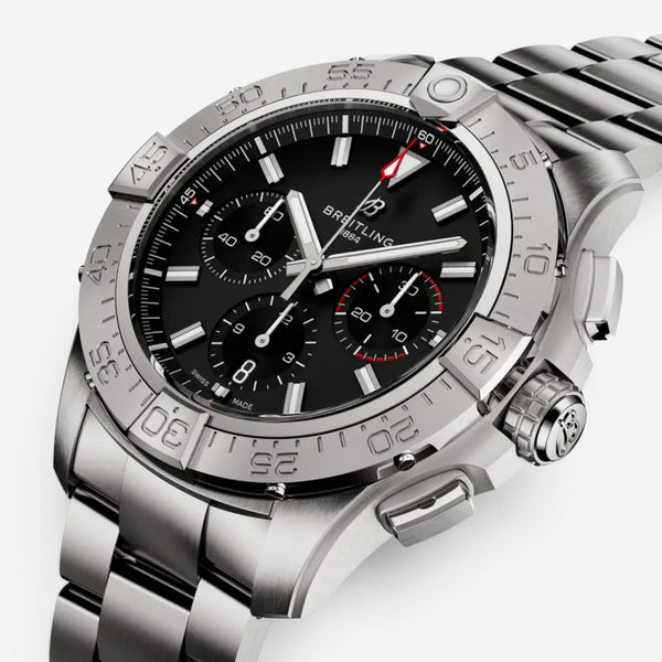 Breitling Avenger B01 Chronograph 44mm Stainless Steel Automatic Men's Watch AB0147101B1A1 - THE SOLIST
