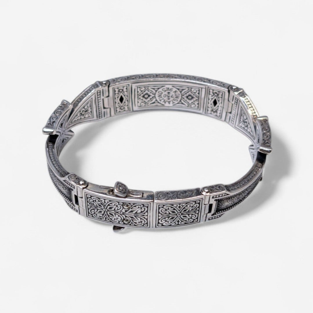 Konstantino Stavros 18K Yellow Gold & Sterling Silver Bracelet BKJ601-130