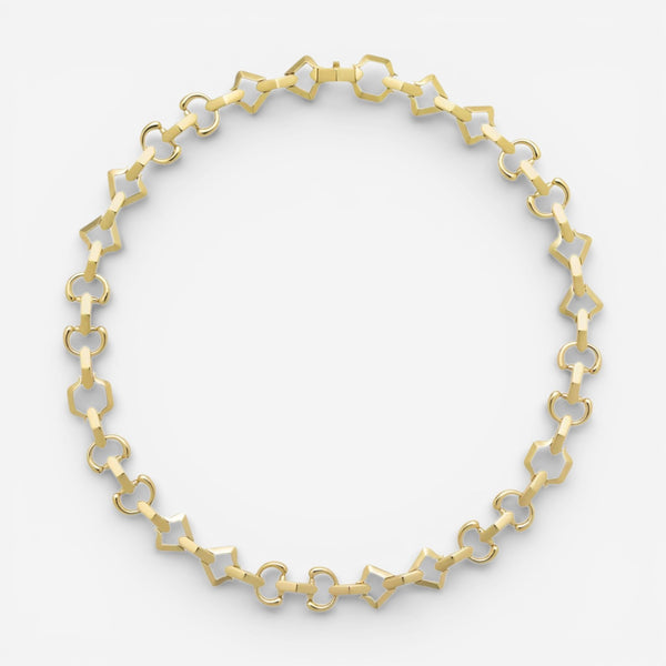 Gucci Horsebit  18K Yellow Gold Necklace YBB74966800100U - THE SOLIST