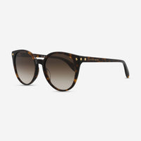 Alexander McQueen Round Acetate Women's Sunglasses AM0130S - 30002577 - 002 - THE SOLIST - Alexander McQueen