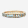 Armenta 14K Gold Marquis - Cut Swiss Blue Topaz Stack Band Ring 17470 - THE SOLIST - Armenta