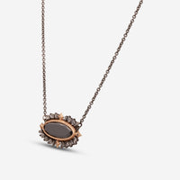 Armenta 14K Rose Gold & Blackened Sterling Silver Necklace 18751 - THE SOLIST - Armenta