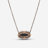 Armenta 14K Rose Gold & Blackened Sterling Silver Necklace 18751 - THE SOLIST - Armenta